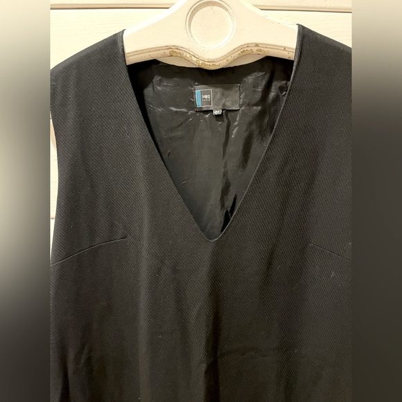 FORMES PARIS Daniel Bourdon vintage Black Sleeveless  tunic size 44 - Picture 6 of 8